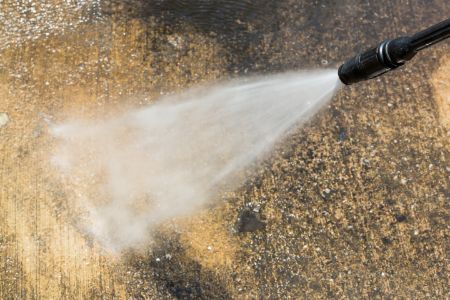 Concrete & Flat Surfaces Cleaning